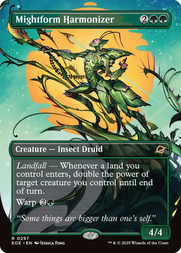 Mightform Harmonizer (Borderless) [Edge of Eternities] | Cracking-Singles