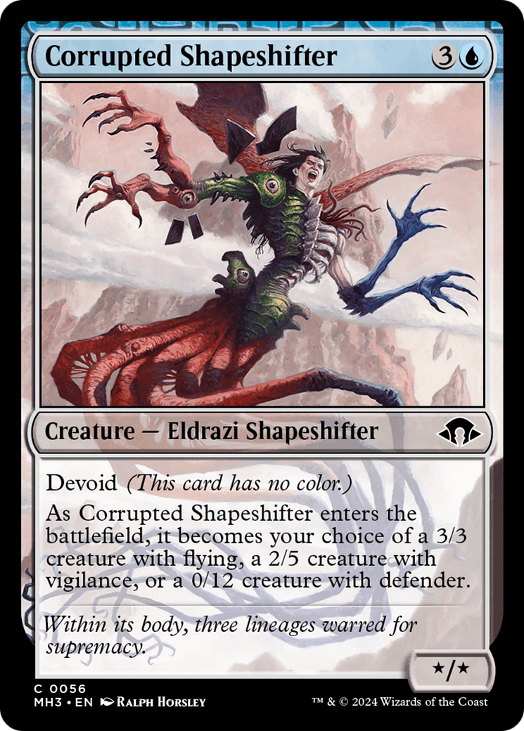 Corrupted Shapeshifter [Modern Horizons 3] | Cracking-Singles