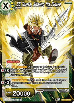 SS Trunks, Altering the Future (BT13-093) [Supreme Rivalry] | Cracking-Singles