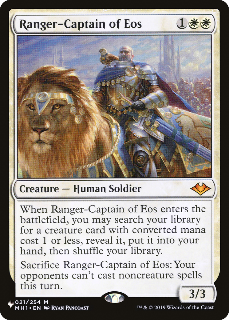 Ranger-Captain of Eos [The List] | Cracking-Singles