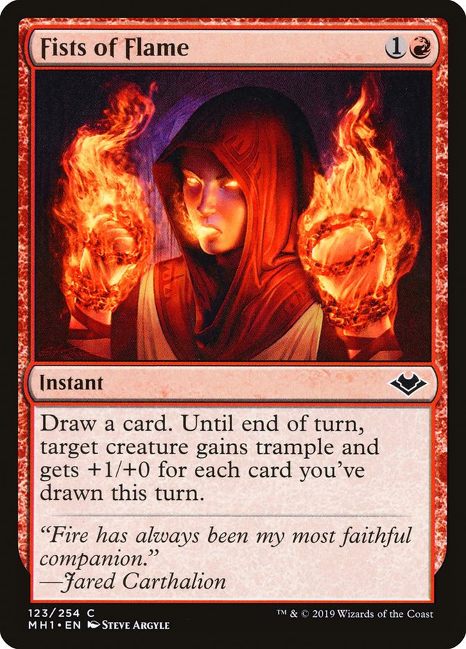 Fists of Flame [Modern Horizons] | Cracking-Singles