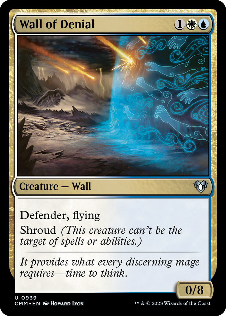 Wall of Denial [Commander Masters] | Cracking-Singles