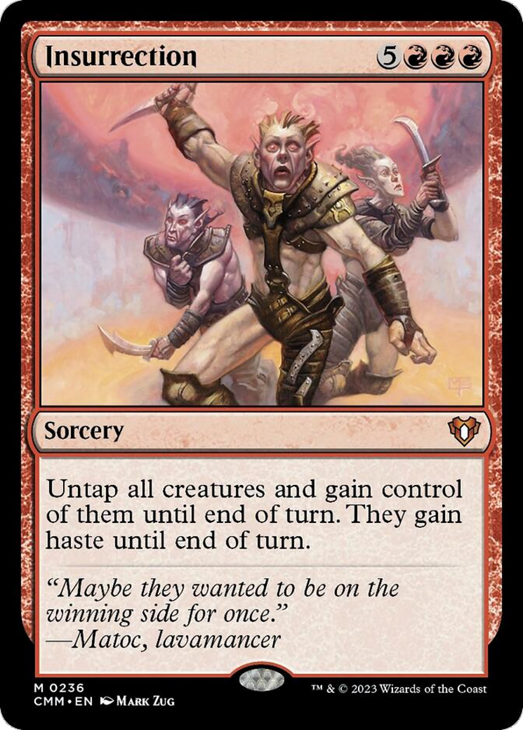 Insurrection [Commander Masters] | Cracking-Singles