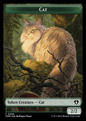 The Monarch // Cat (0030) Double-Sided Token [Commander Masters Tokens] | Cracking-Singles
