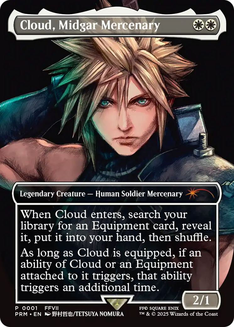 Cloud, Midgar Mercenary [Pro Tour Promos] | Cracking-Singles