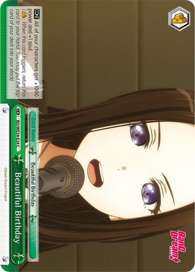 Beautiful Birthday (BD/WE34-E24 C) [Morfonica x RAISE A SUILEN] | Cracking-Singles