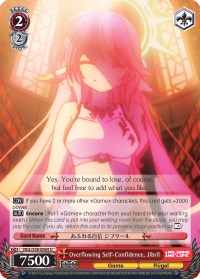 Overflowing Self-Confidence, Jibril (NGL/S58-E064 U) [No Game No Life] | Cracking-Singles