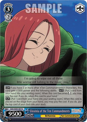 Gloxinia of the Ten Commandments (Foil) [The Seven Deadly Sins: Revival of The Commandments] | Cracking-Singles