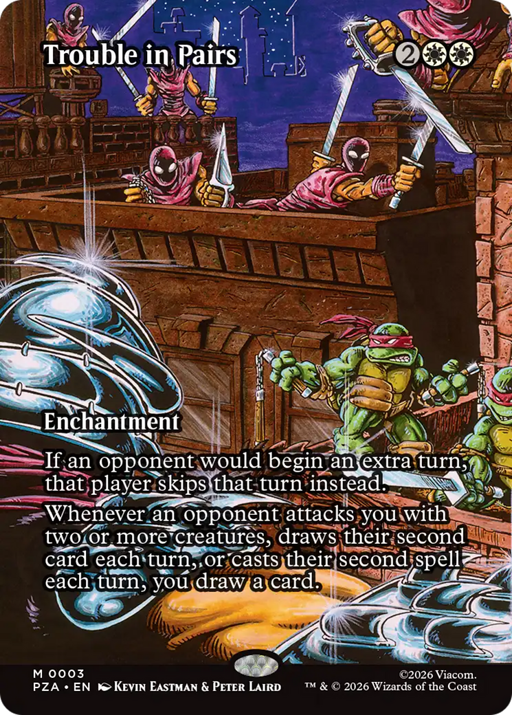 Trouble in Pairs (Borderless) [Teenage Mutant Ninja Turtles Eternal-Legal] | Cracking-Singles