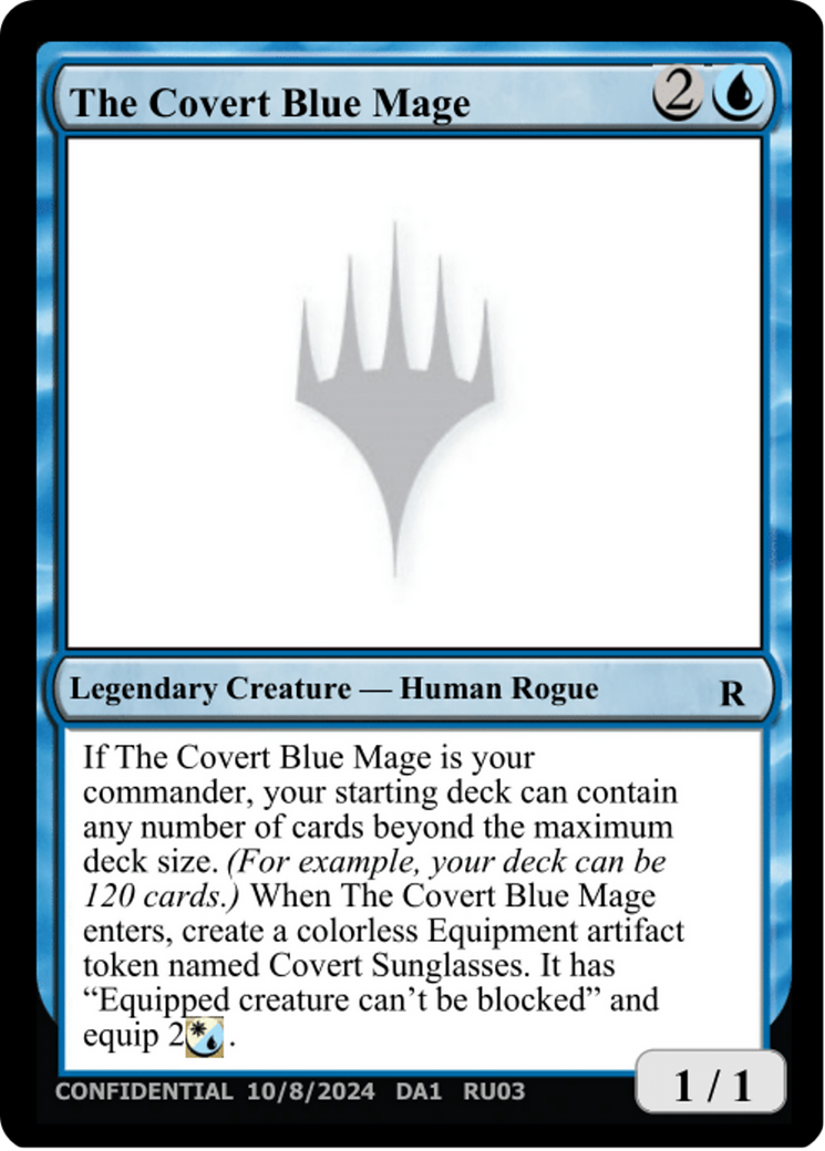 The Covert Blue Mage [Unknown Event] | Cracking-Singles