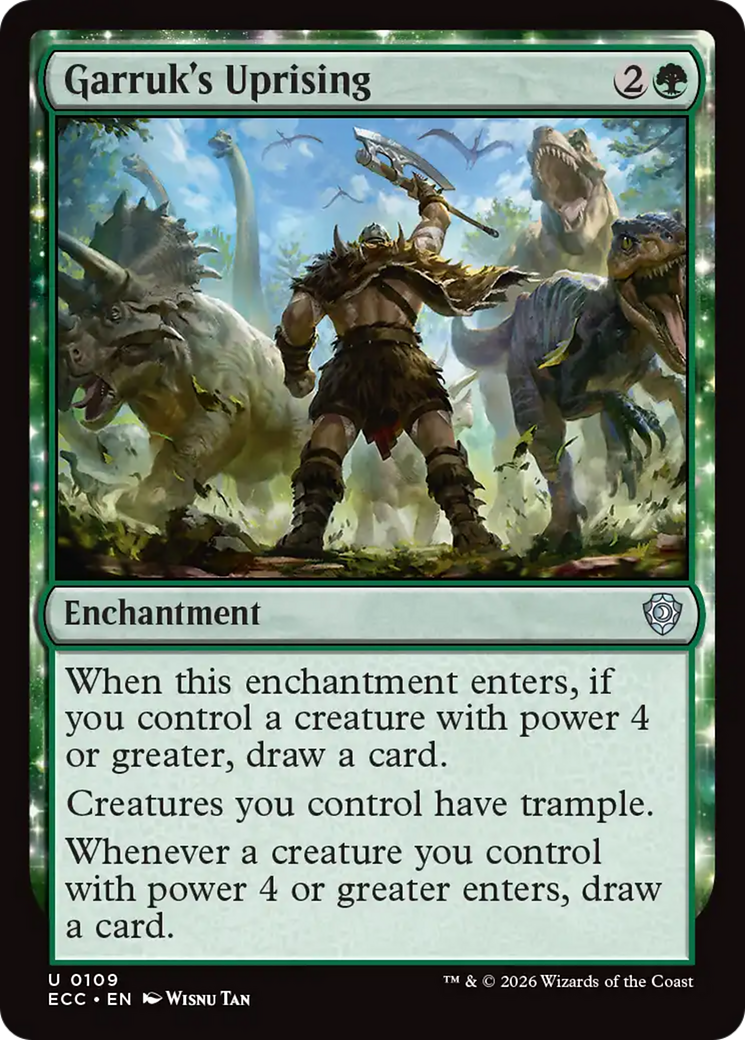 Garruk's Uprising [Lorwyn Eclipsed Commander] | Cracking-Singles