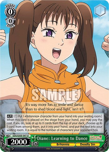Diane: Learning to Dance [The Seven Deadly Sins: Revival of The Commandments] | Cracking-Singles