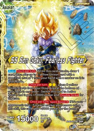Son Goku // SS Son Goku, Fearless Fighter (BT17-081) [Ultimate Squad] | Cracking-Singles