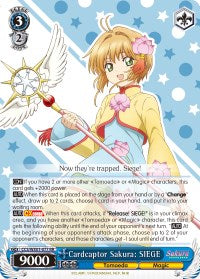 Cardcaptor Sakura: SIEGE (CCS/WX01-077 RR) [Cardcaptor Sakura: Clear Card] | Cracking-Singles