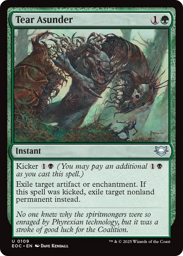Tear Asunder [Edge of Eternities Commander] | Cracking-Singles