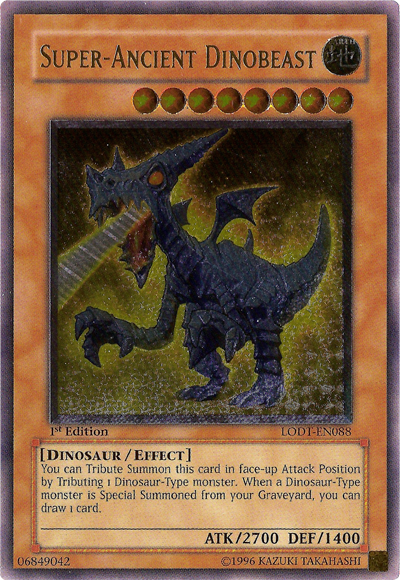 Super-Ancient Dinobeast [LODT-EN088] Ultimate Rare | Cracking-Singles