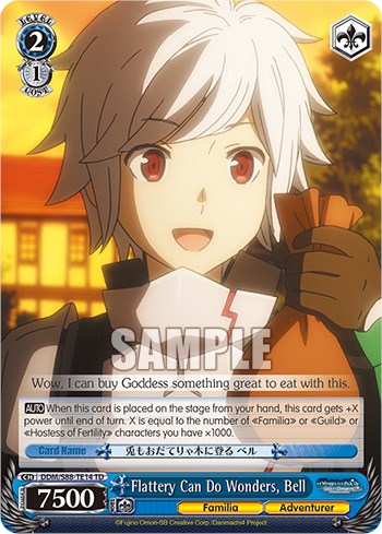 Flattery Can Do Wonders, Bell (DDM/S88-TE14 TD) [Is it Wrong to Try to Pick Up Girls in a Dungeon?] | Cracking-Singles