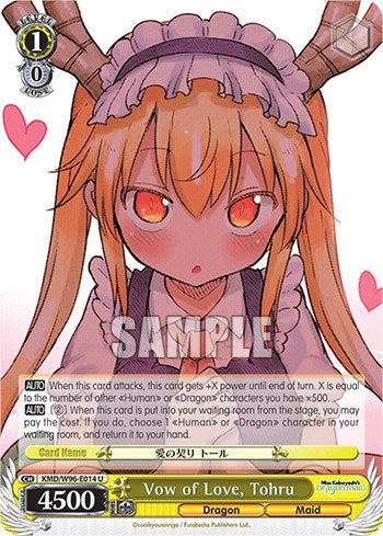 Vow of Love, Tohru [Miss Kobayashi's Dragon Maid] | Cracking-Singles