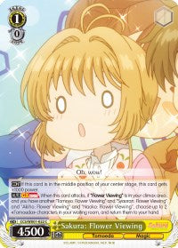 Sakura: Flower Viewing (CCS/WX01-022 C) [Cardcaptor Sakura: Clear Card] | Cracking-Singles