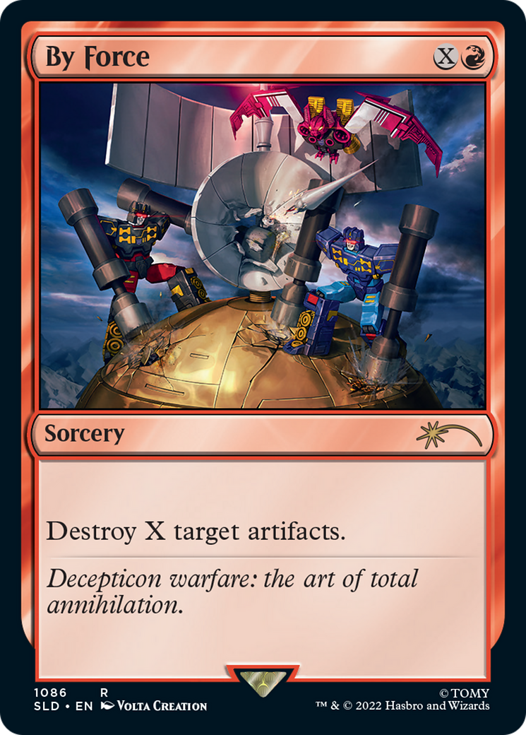 By Force [Secret Lair Drop Series] | Cracking-Singles