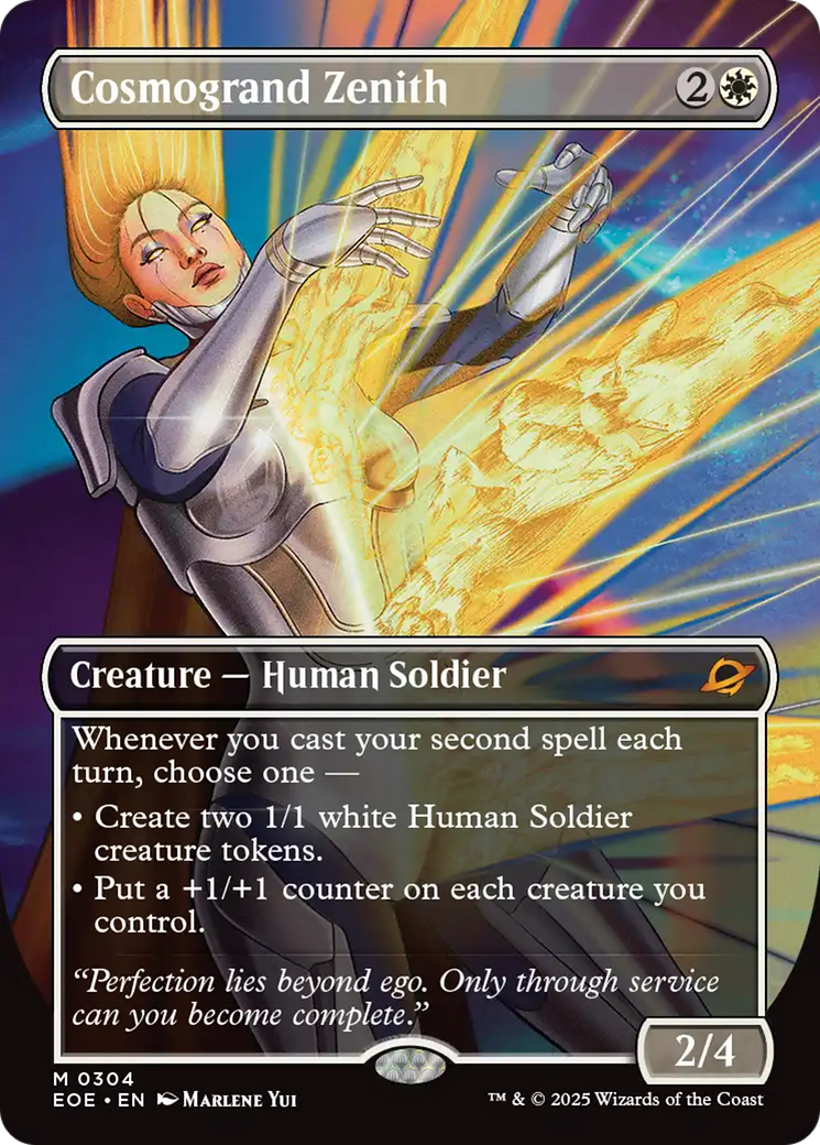 Cosmogrand Zenith (Borderless) [Edge of Eternities] | Cracking-Singles