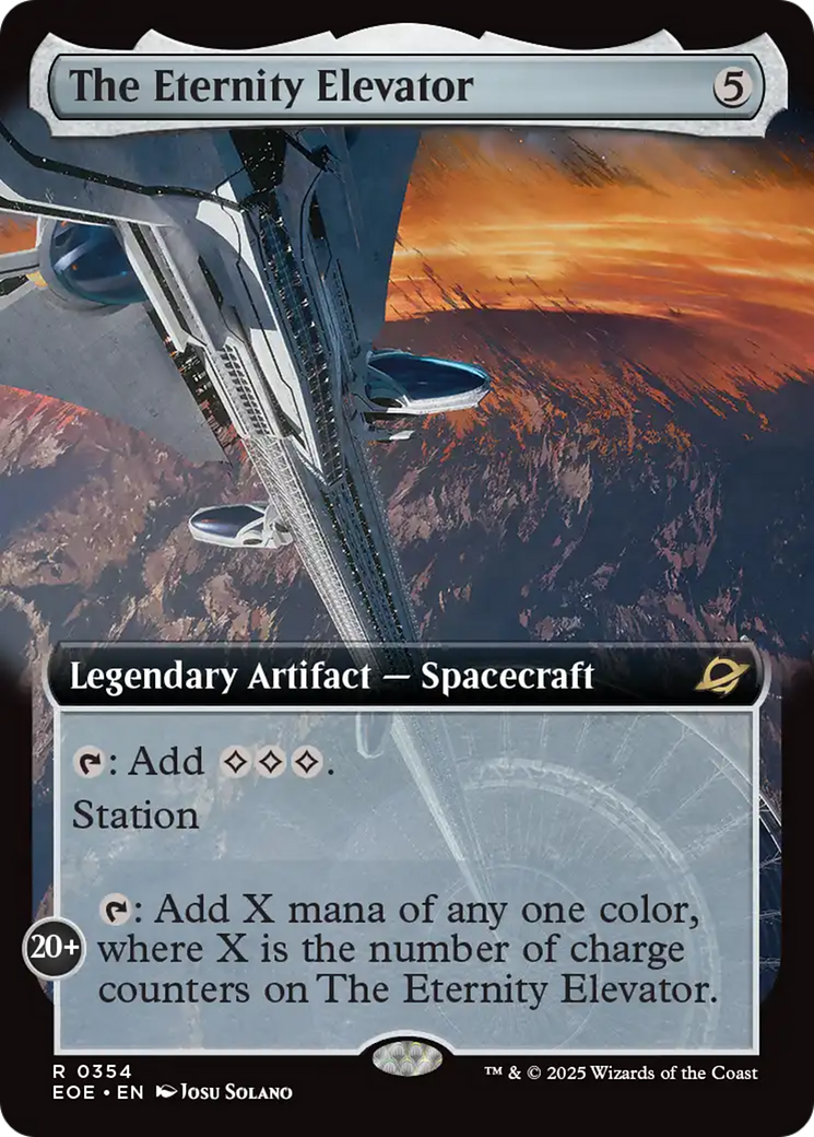 The Eternity Elevator (Extended Art) [Edge of Eternities] | Cracking-Singles