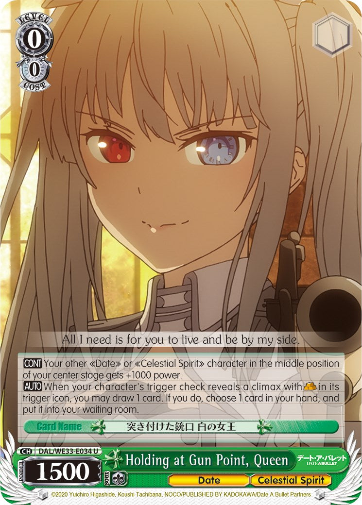 Holding at Gun Point, Queen (DAL/WE33-E034 U) [Date A Bullet] | Cracking-Singles