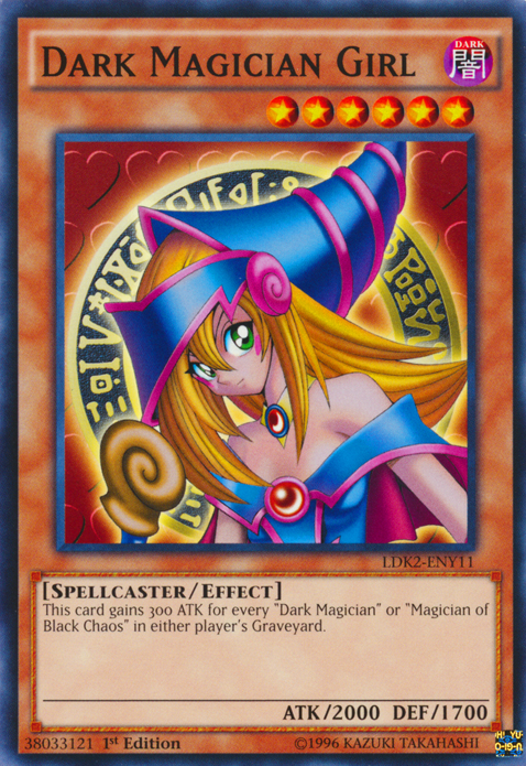Dark Magician Girl [LDK2-ENY11] Common | Cracking-Singles
