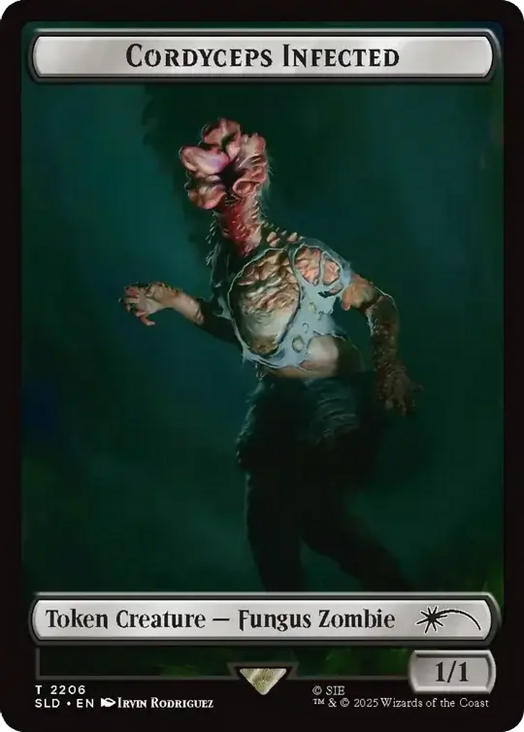 Cordyceps Infected Token (2206) [Secret Lair Drop Series] | Cracking-Singles