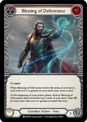 Blessing of Deliverance (Red) [U-WTR054] (Welcome to Rathe Unlimited)  Unlimited Rainbow Foil | Cracking-Singles