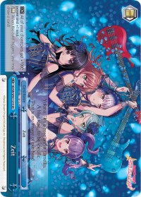 Zeit (BD/EN-W03-121S SR) [BanG Dream! Girls Band Party! MULTI LIVE] | Cracking-Singles