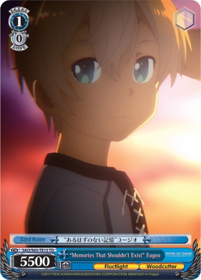 "Memories That Shouldn't Exist" Eugeo (SAO/S65-TE15 TD) [Sword Art Online -Alicization-] | Cracking-Singles