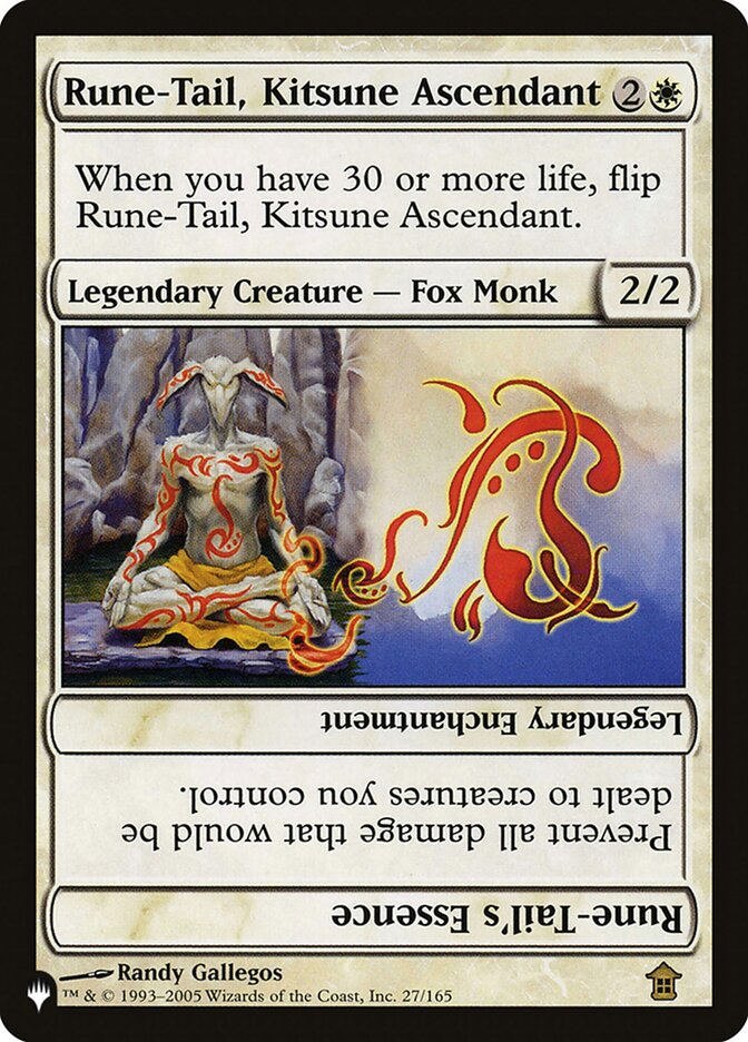 Rune-Tail, Kitsune Ascendant // Rune-Tail's Essence [The List] | Cracking-Singles