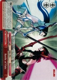Battle of Fate (KLK/S27-E069 CC) [KILL la KILL] | Cracking-Singles