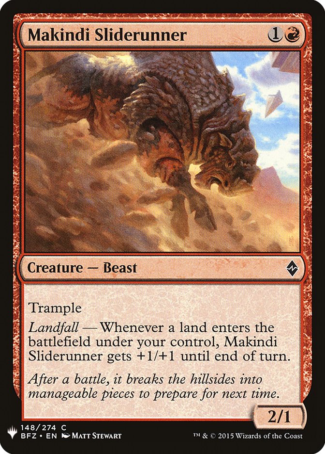 Makindi Sliderunner [Mystery Booster] | Cracking-Singles