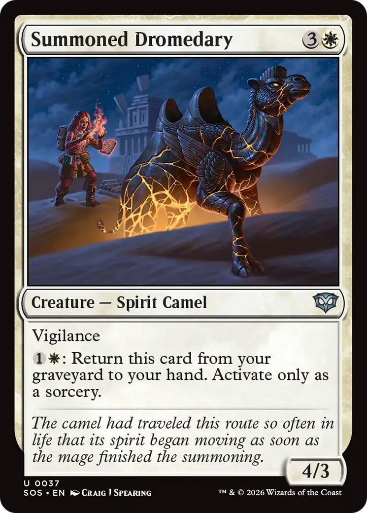 Summoned Dromedary [Secrets of Strixhaven] | Cracking-Singles