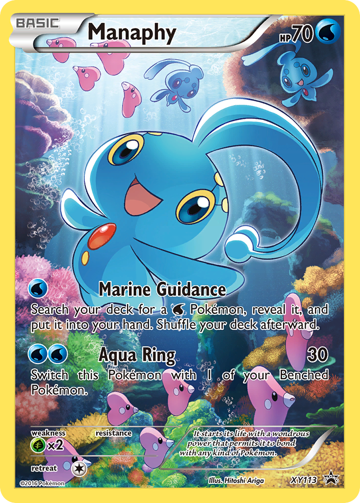 Manaphy (XY113) [XY: Black Star Promos] | Cracking-Singles