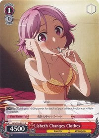 Lisbeth Changes Clothes (SAO/S20-E052 R) [Sword Art Online] | Cracking-Singles