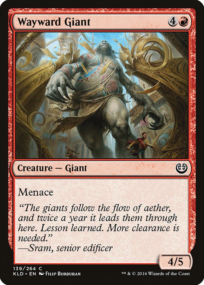 Wayward Giant [Kaladesh] | Cracking-Singles