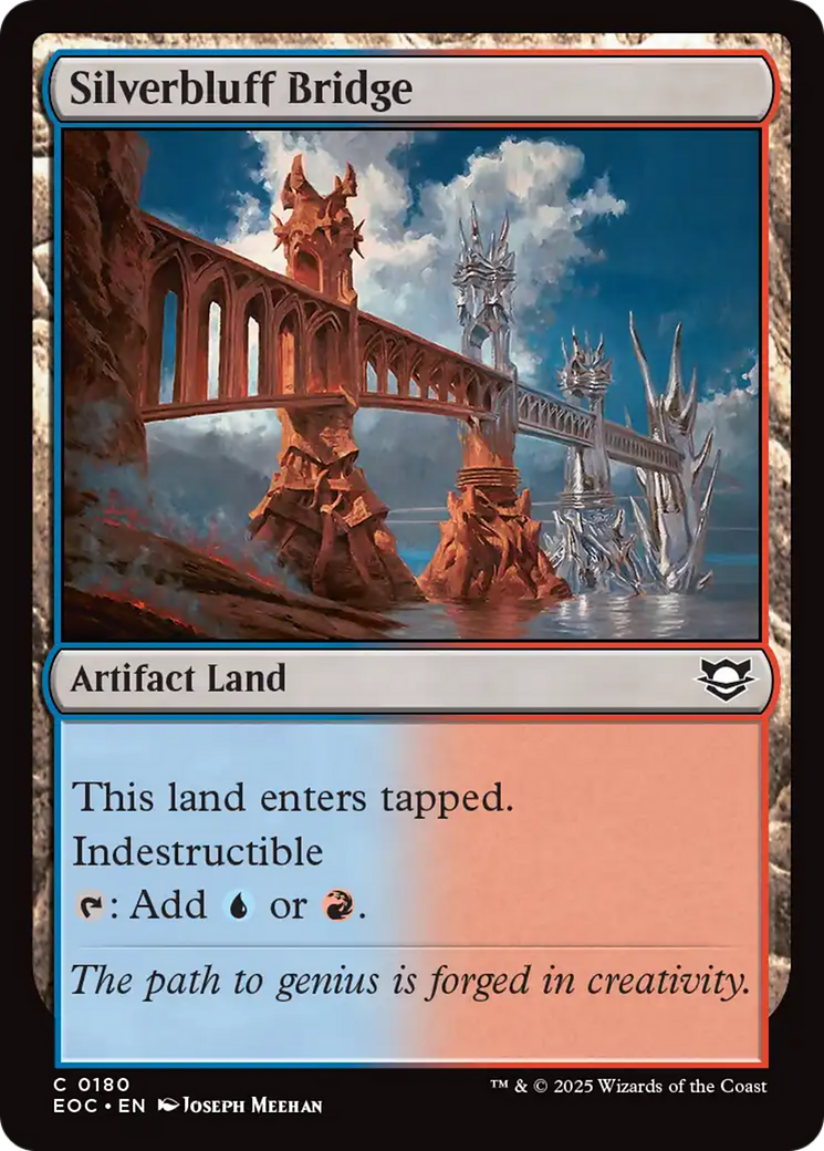 Silverbluff Bridge [Edge of Eternities Commander] | Cracking-Singles