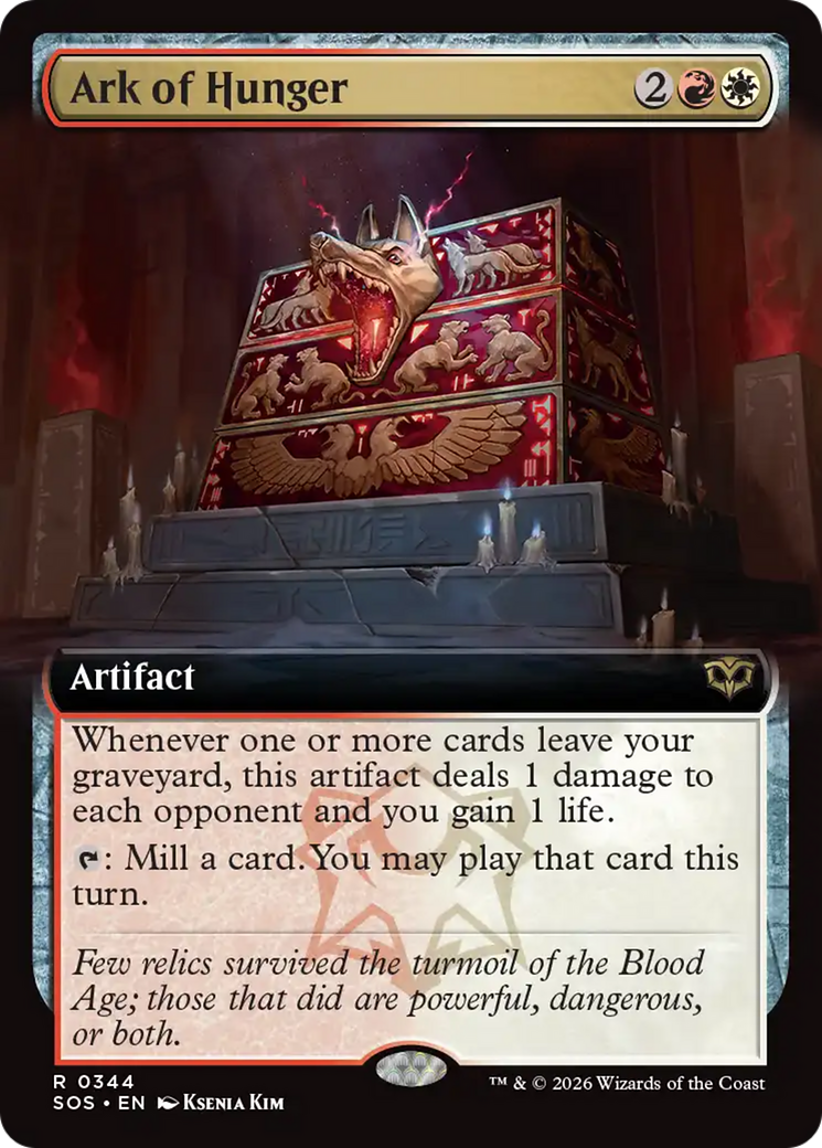 Ark of Hunger (Extended Art) [Secrets of Strixhaven] | Cracking-Singles