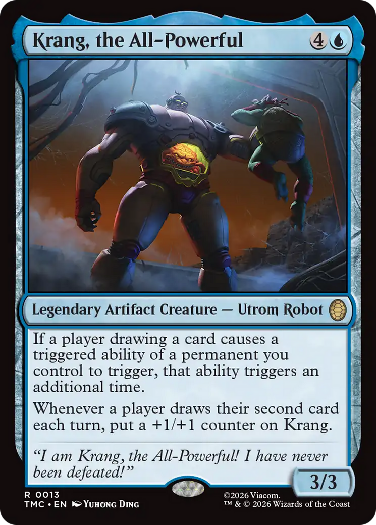 Krang, the All-Powerful [Teenage Mutant Ninja Turtles Commander] | Cracking-Singles