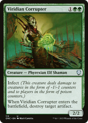 Viridian Corrupter [Phyrexia: All Will Be One Commander] | Cracking-Singles