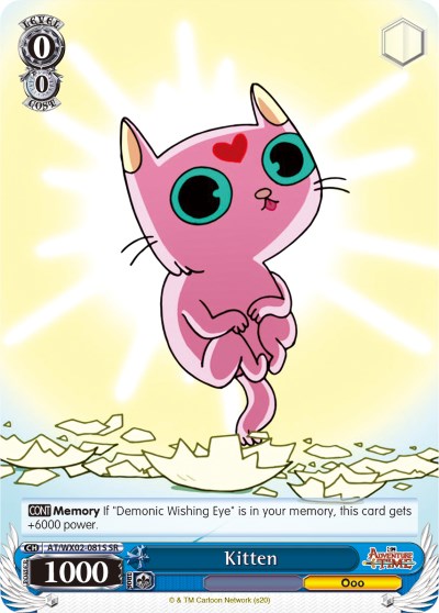 Kitten (AT/WX02-081S SR) [Adventure Time] | Cracking-Singles