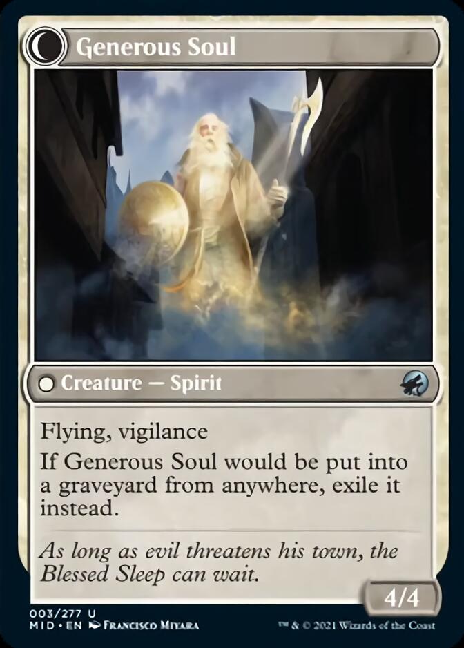 Beloved Beggar // Generous Soul [Innistrad: Midnight Hunt] | Cracking-Singles
