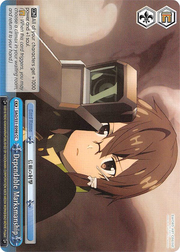 Dependable Marksmanship (SAO/S51-E098 CC) [Sword Art Online The Movie: -Ordinal Scale-] | Cracking-Singles