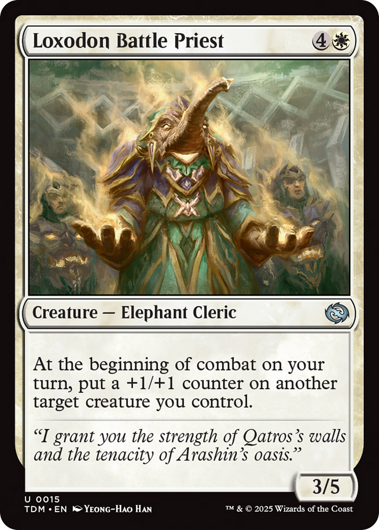 Loxodon Battle Priest [Tarkir: Dragonstorm] | Cracking-Singles