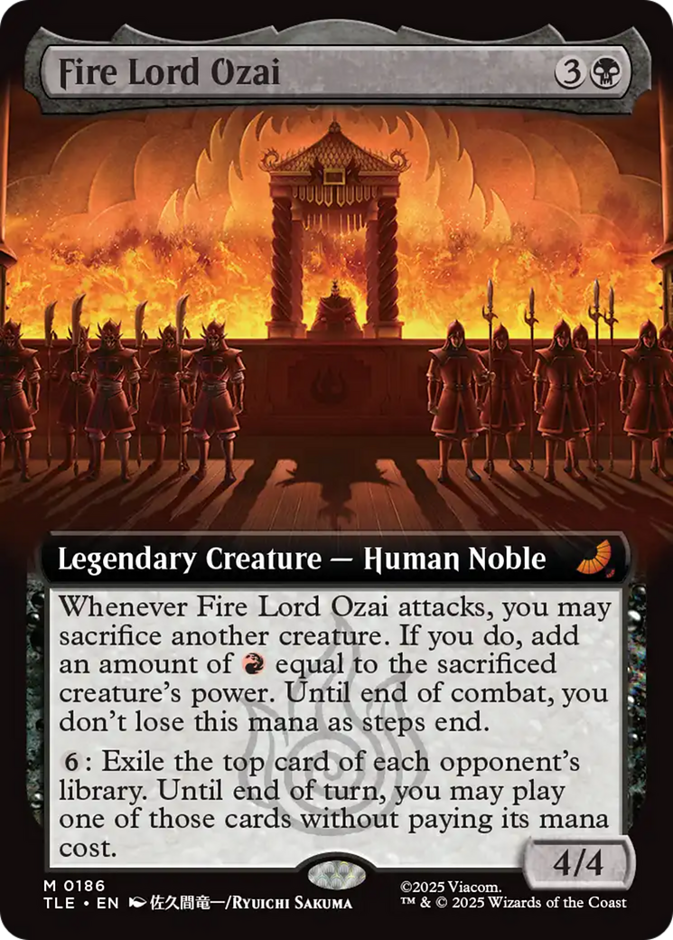 Fire Lord Ozai (Extended Art) [Avatar: The Last Airbender: Eternal-Legal] | Cracking-Singles