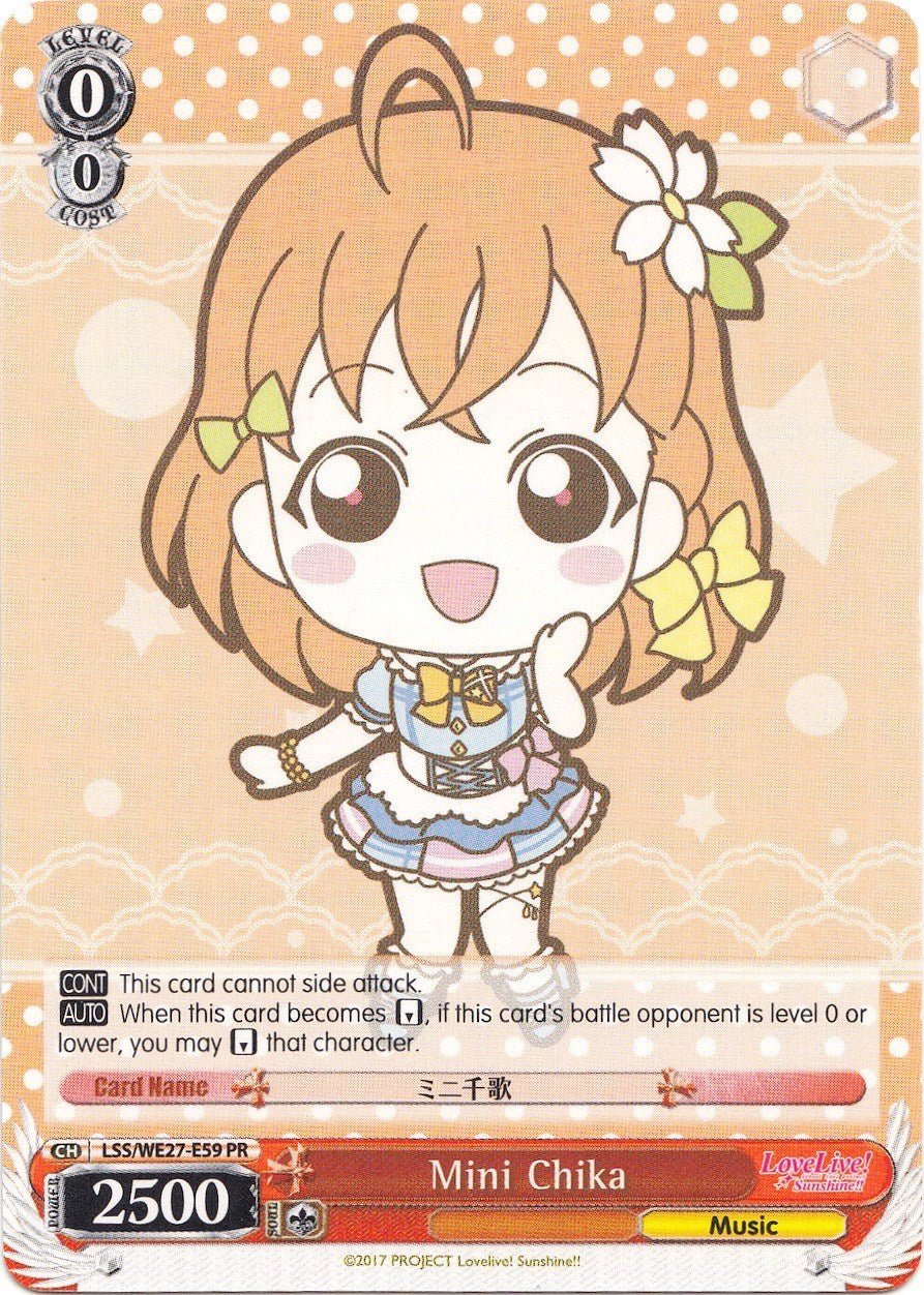 Mini Chika (LSS/WE27-E59 PR) (Promo) [Love Live! Sunshine!! Extra Booster] | Cracking-Singles
