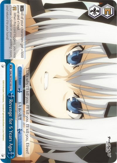 Revenge for 5 Years Ago (DAL/W79-E100 CC) [Date A Live] | Cracking-Singles